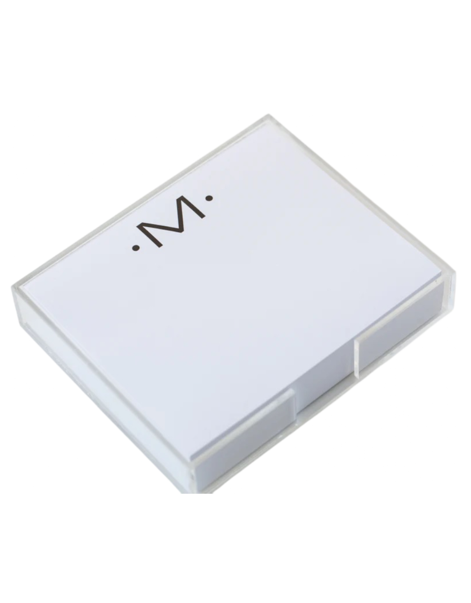 Black Ink Lucite Trays Large Tray Holder for 8.5x7 Notepads