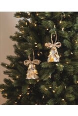 Mud Pie Oyster Shell Tree Ornament | Natural