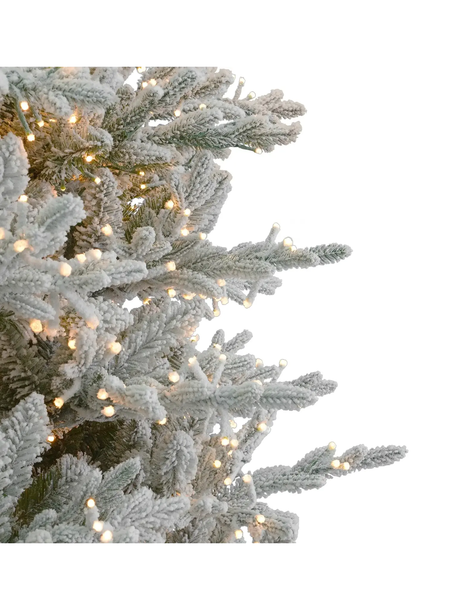 Seasonal Dandan Flocke Pine Tree 7,5 ft