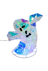Kurt Adler Halloween Prismatics LED Witch w Ghosts 3pc Set 12-22H