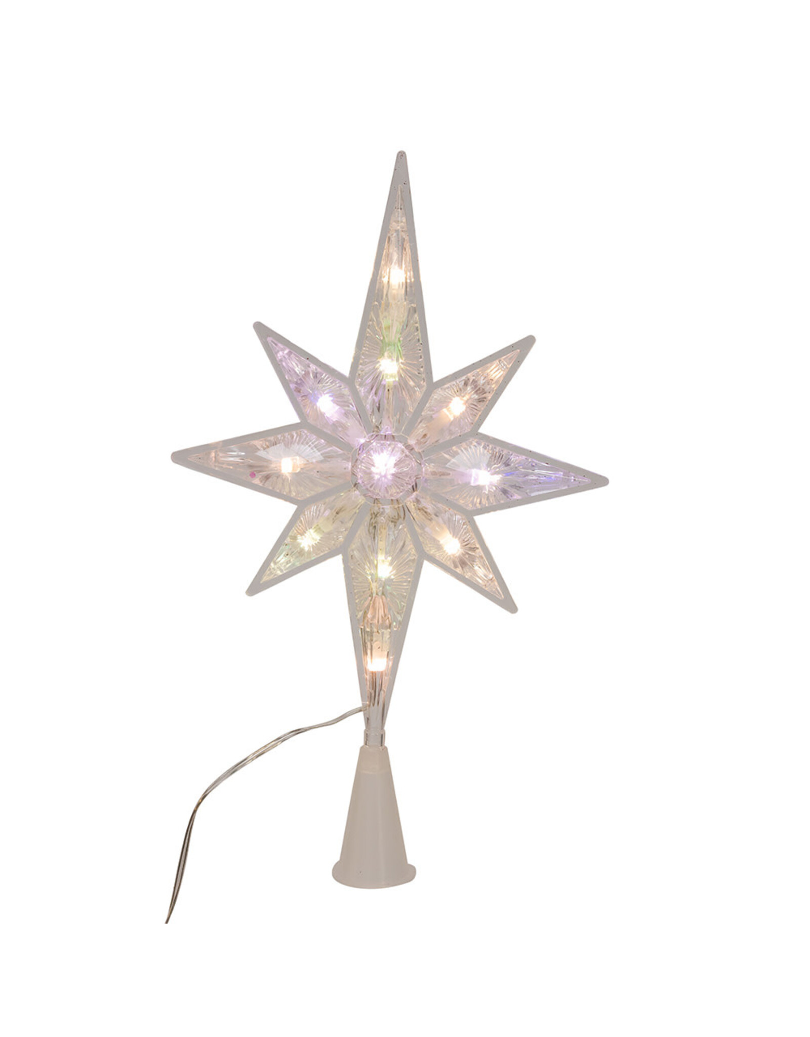 Kurt Adler Star Treetop 11L Dual Color Multi-WW LED w Remote