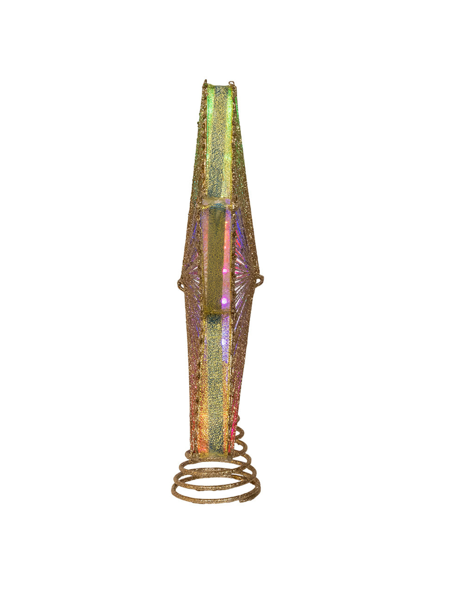 Kurt Adler Star Treetop 27L Multicolor SMD LED 11-5H w Remote
