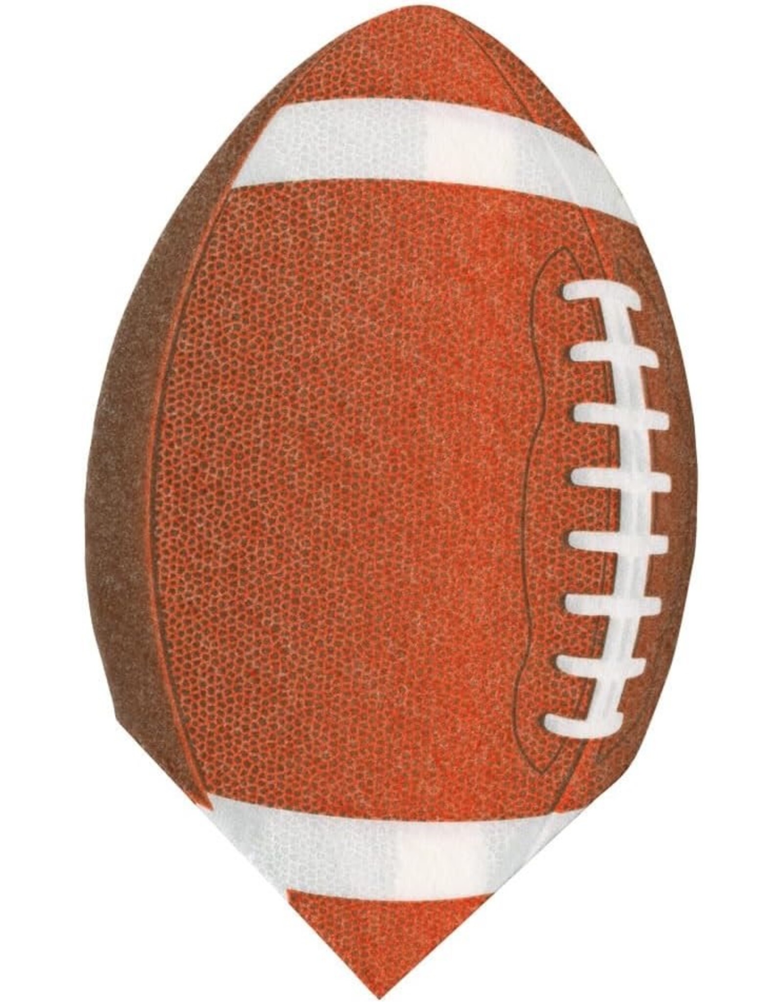 Caspari Game Day Paper Luncheon Napkins 15pk Football Die-Cut