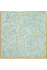 Caspari Paper Cocktail Napkins 20ct Gilded Majolica Saltwater