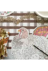 Hester & Cook Die-cut Coloring Turkey Placemat