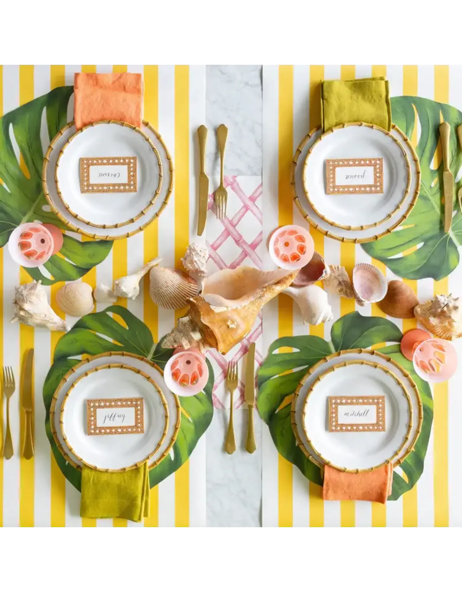 Hester & Cook Die-cut Monstera Leaf Placemat