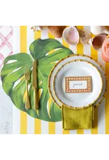 Hester & Cook Die-cut Monstera Leaf Placemat