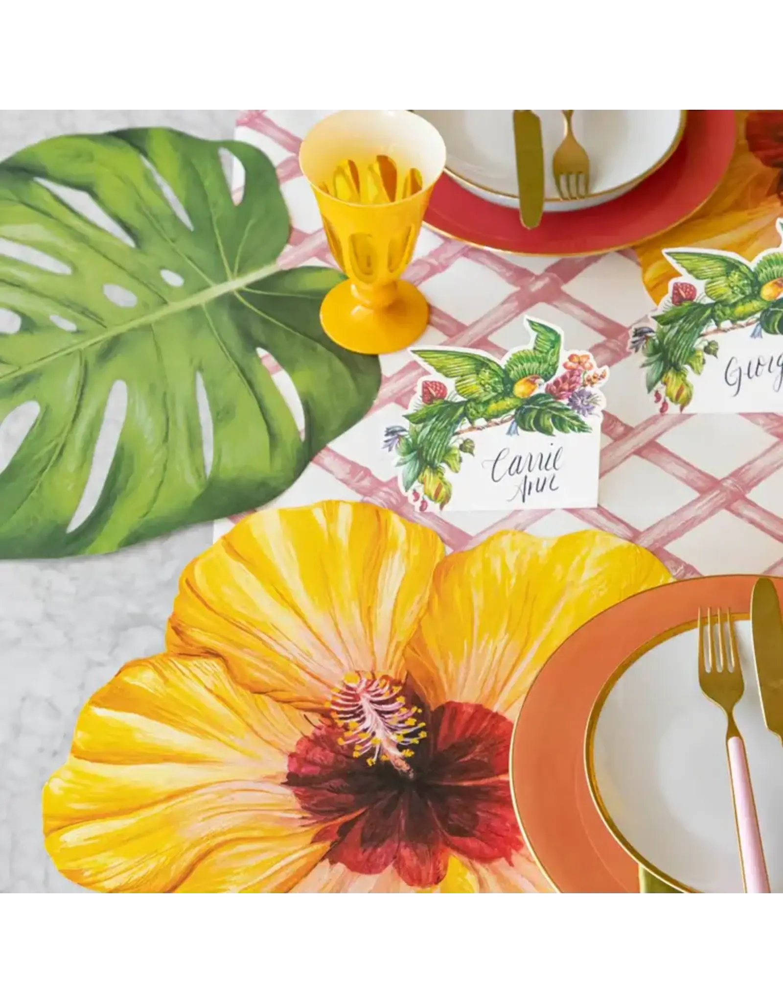 Hester & Cook Die-cut Monstera Leaf Placemat