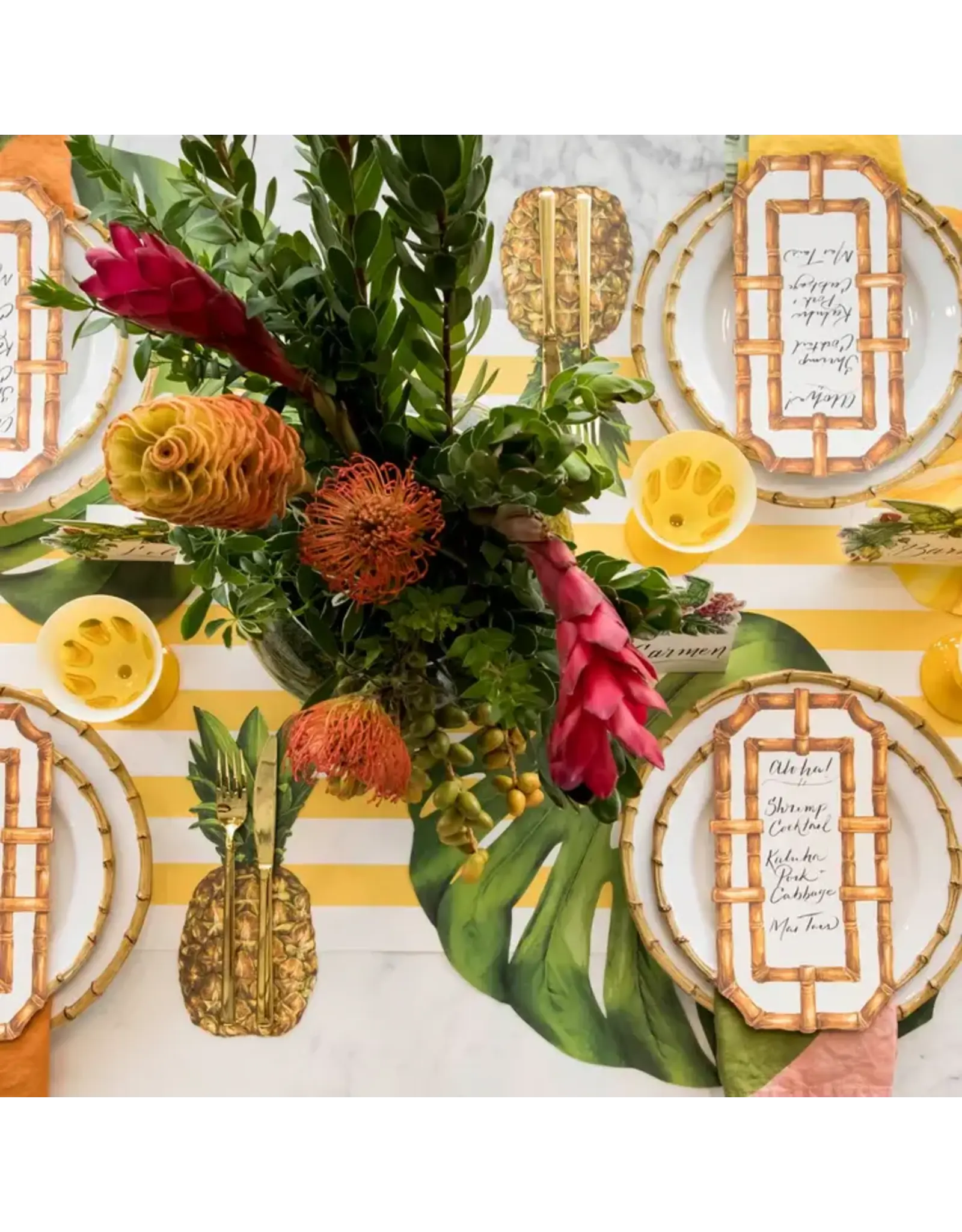 Hester & Cook Die-cut Monstera Leaf Placemat