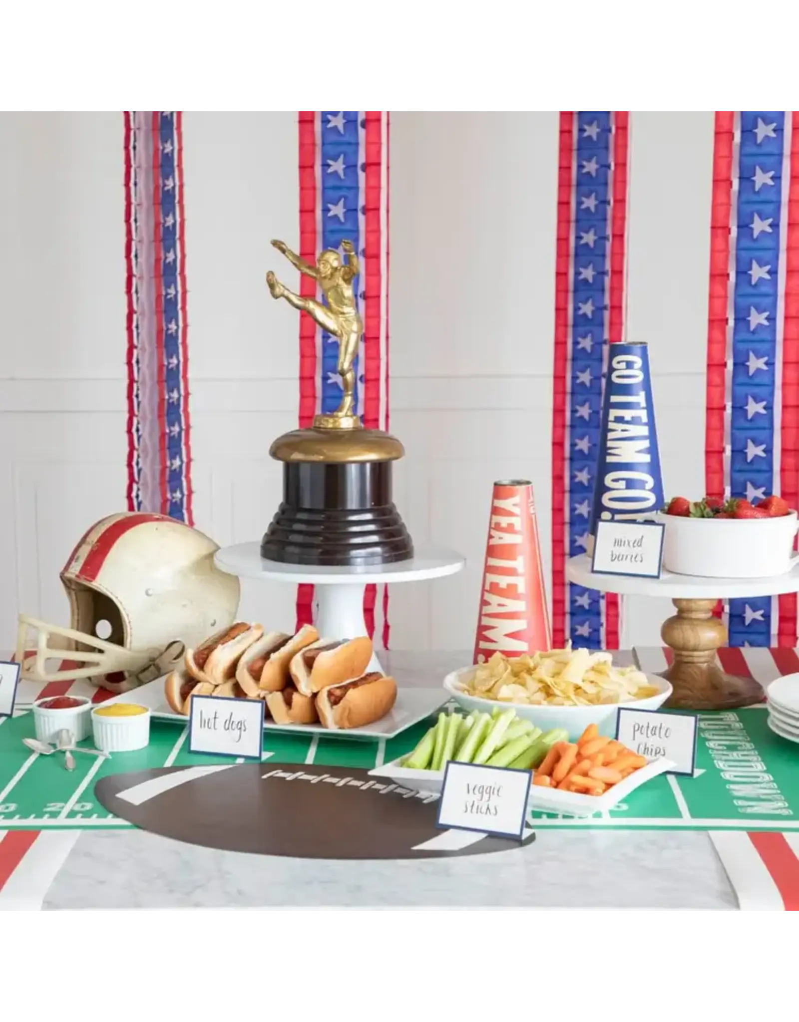 Hester & Cook Die-cut Football Placemat