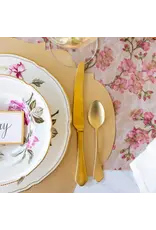 Hester & Cook French Frame Die-cut Placemats 12ct Metallic Gold