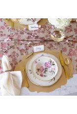 Hester & Cook French Frame Die-cut Placemats 12ct Metallic Gold