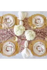 Hester & Cook French Frame Die-cut Placemats 12ct Metallic Gold