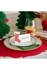 Hester & Cook French Frame Die-cut Placemats 12ct Red