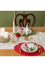 Hester & Cook French Frame Die-cut Placemats 12ct Red