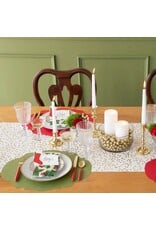 Hester & Cook French Frame Die-cut Placemats 12ct Green
