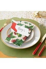 Hester & Cook French Frame Die-cut Placemats 12ct Green
