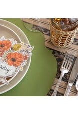 Hester & Cook French Frame Die-cut Placemats 12ct Green