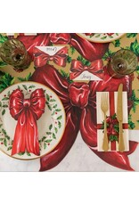 Hester & Cook Table Accent Place Cards Buffet Labels 12p Christmas Bow