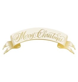 Hester & Cook Banner Table Accent 12pk Merry Christmas