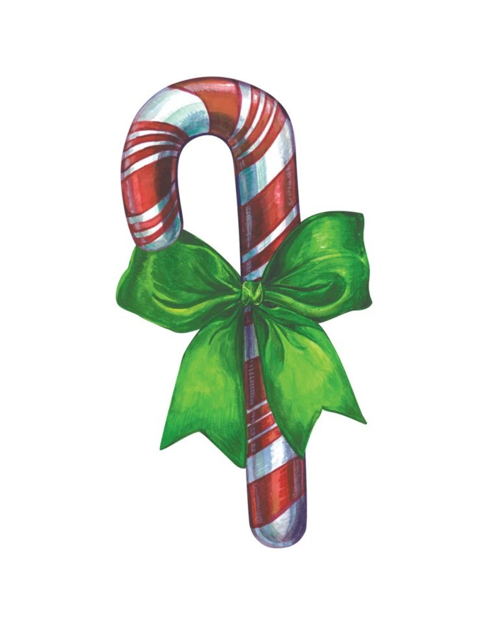 Hester & Cook Table Accents Place Cards Buffet Labels 12pk Candy Cane
