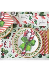 Hester & Cook Table Accents Place Cards Buffet Labels 12pk Candy Cane