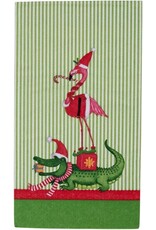 Caspari Christmas Guest Towel Napkins 15pk Zooey Christmas