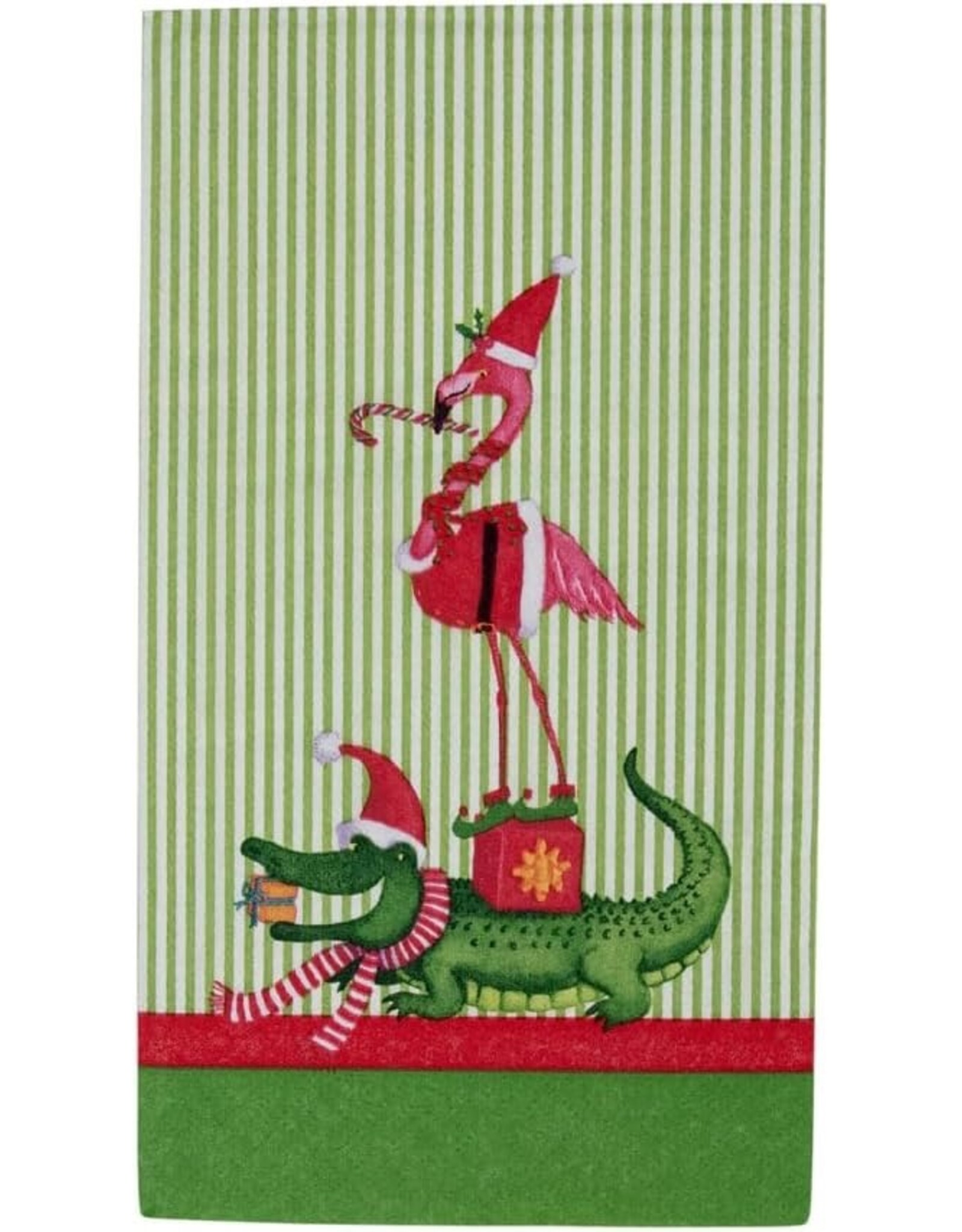 Caspari Christmas Guest Towel Napkins 15pk Zooey Christmas