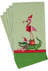 Caspari Christmas Guest Towel Napkins 15pk Zooey Christmas
