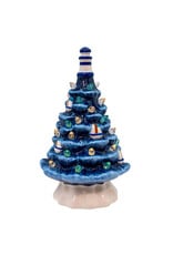 Kurt Adler Ceramic LED Coastal Christmas Tree Table Piece