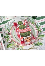 Hester & Cook Table Accents Place Cards Labels 12pk Christmas Topiary