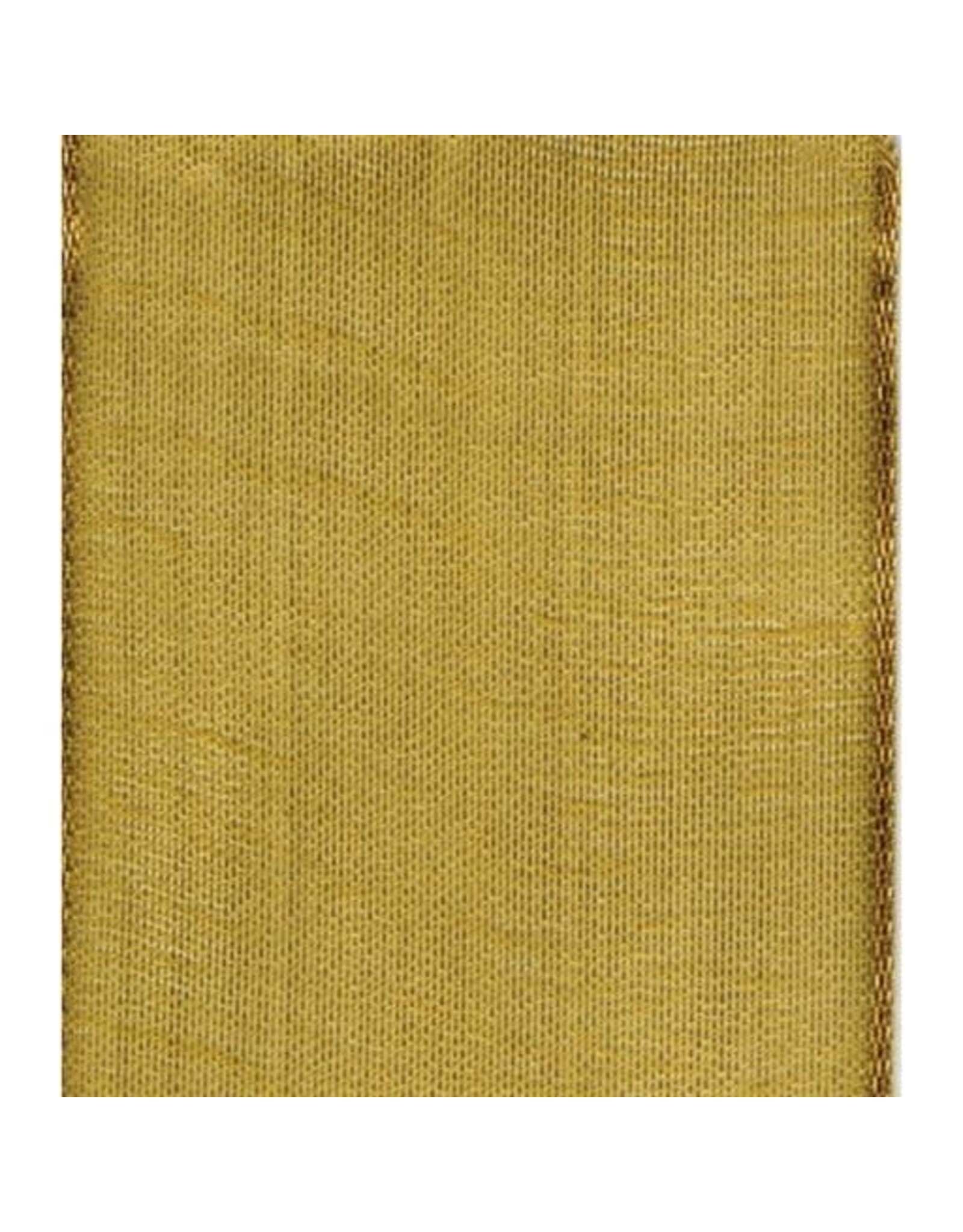 Caspari Ribbon 9 yrds 1.5W Inch Sheer Gold