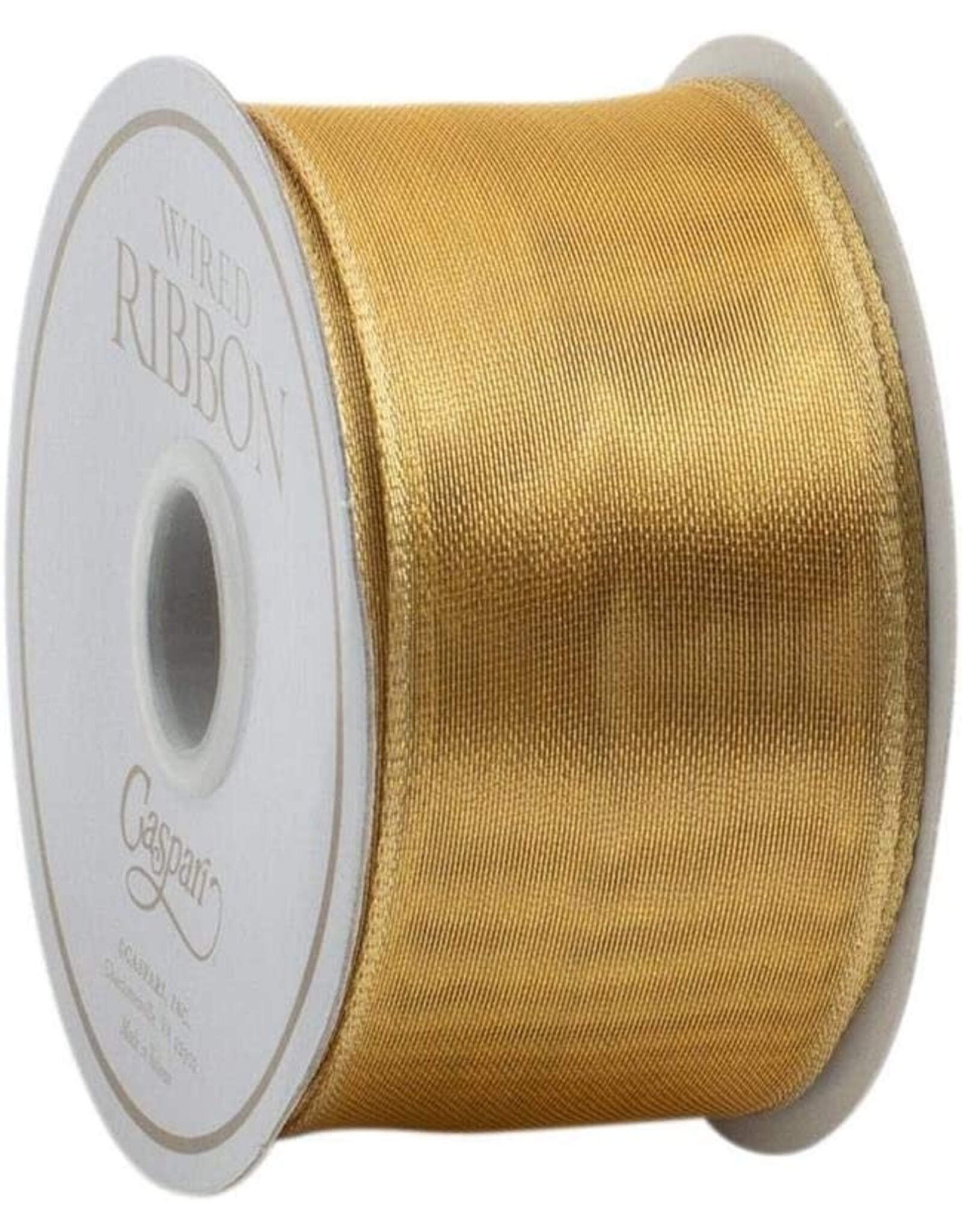 Caspari Ribbon 9 yrds 1.5W Inch Sheer Gold
