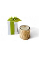 B's Knees Fragrance Candles 2 Wick Basket Weave Glass | Fresh Bamboo
