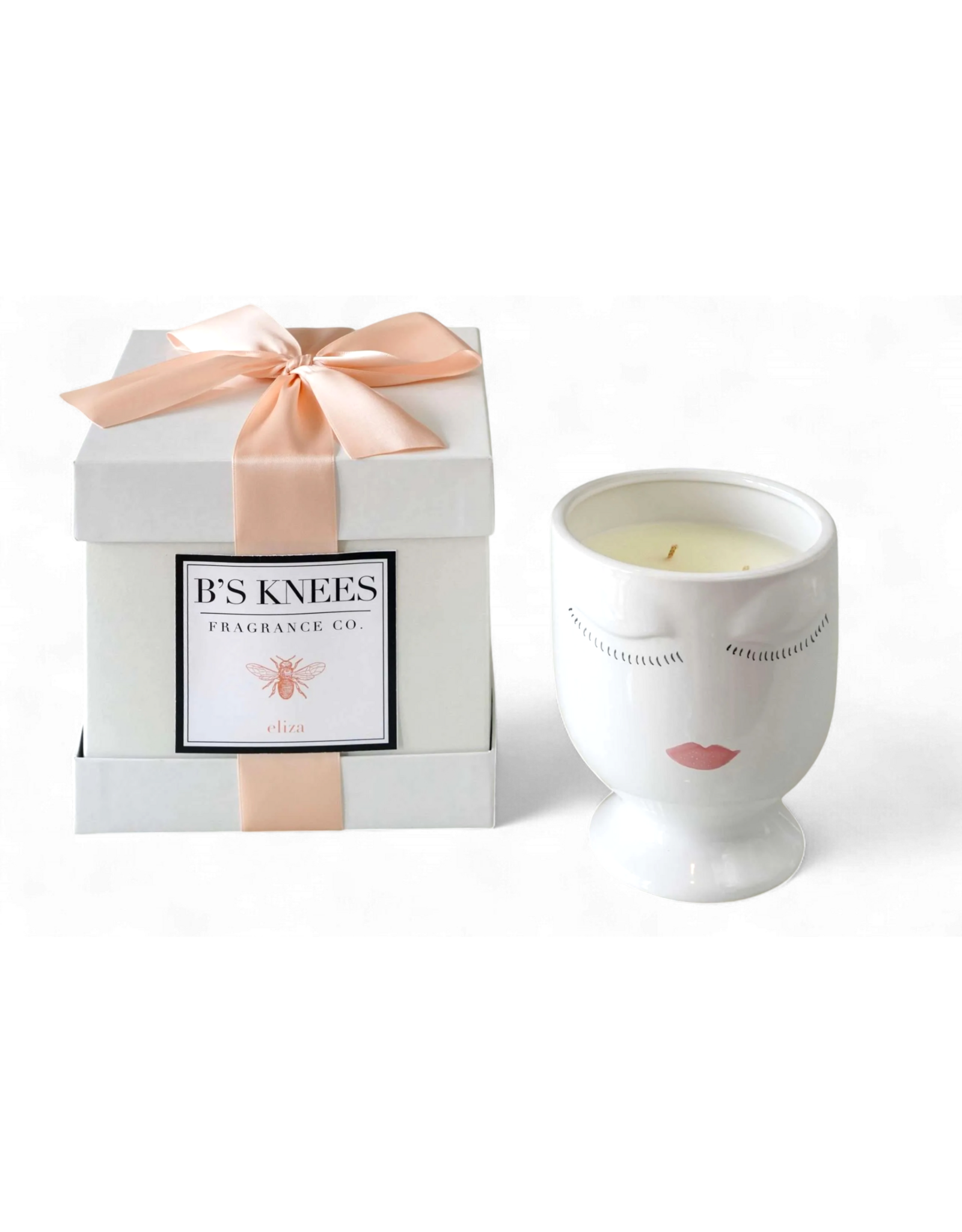 B's Knees Fragrance Candles 1 Wick Ceramic | Mini Eliza Selfie