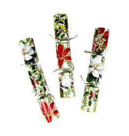 Caspari Celebration Crackers 6pk Christmas Garden Caspari Celebration Crackers 6pk Christmas Garden