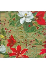 Caspari Christmas Gift Wrapping Paper 8ft Christmas Garden Caspari Christmas Gift Wrapping Paper 8ft Christmas Garden