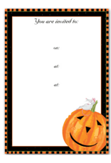 Caspari Halloween Party Invitations Halloween Harry Invites 8pk