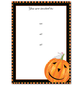 Caspari Halloween Party Invitations Halloween Harry Invites 8pk Caspari Halloween Party Invitations Halloween Harry Invites 8pk