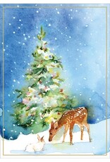 Caspari Boxed Christmas Cards 15pk Christmas Fauna Caspari Boxed Christmas Cards 15pk Christmas Fauna