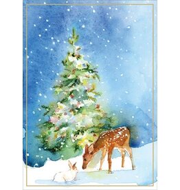 Caspari Boxed Christmas Cards 15pk Christmas Fauna Caspari Boxed Christmas Cards 15pk Christmas Fauna