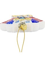 Kurt Adler Patriotic Glass 250th Anniversary U.S. Flag Ornament