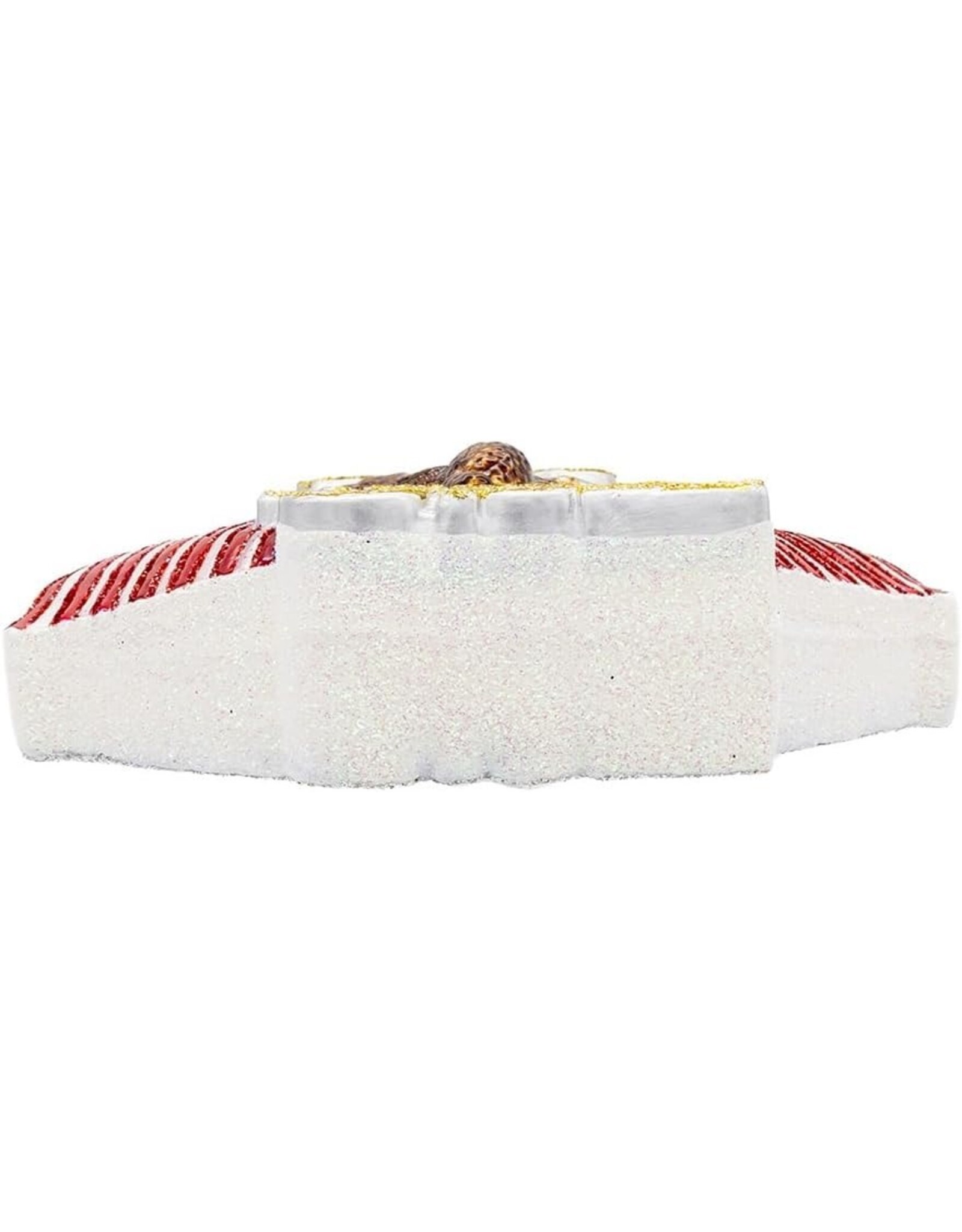 Kurt Adler Patriotic Glass 250th Anniversary U.S. Flag Ornament