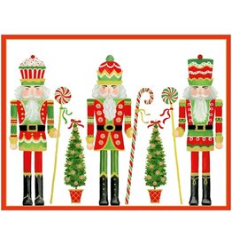 Caspari Boxed Christmas Cards 15pk Row Of Nutcrackers Caspari Boxed Christmas Cards 15pk Row Of Nutcrackers