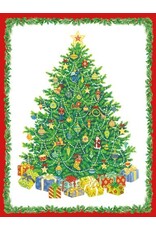 Caspari Boxed Christmas Cards 15pk Christmas Tree Caspari Boxed Christmas Cards 15pk Christmas Tree