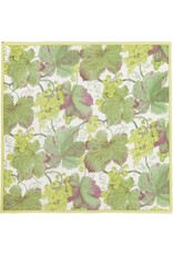 Caspari Paper Cocktail Napkins 20pk Wine Vineyard Grapes Blanc