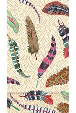 Caspari Thanksgiving Guest Towel Napkins 15pk Plumage Feathers Caspari Thanksgiving Guest Towel Napkins 15pk Plumage Feathers