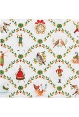 Caspari Christmas Paper Luncheon Napkins 20pk On The Twelfth Day Caspari Christmas Paper Luncheon Napkins 20pk On The Twelfth Day