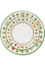 Caspari Christmas Paper Dinner Plates Round 8pk On the Twelfth Day Caspari Christmas Paper Dinner Plates Round 8pk On the Twelfth Day
