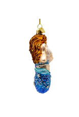 Kurt Adler Bellissimo Glass Mermaid 4.5 Inch Kurt Adler Bellissimo Glass Mermaid 4.5 Inch